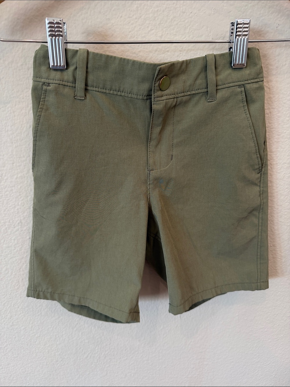 Janie and Jack Olive Utility Shorts